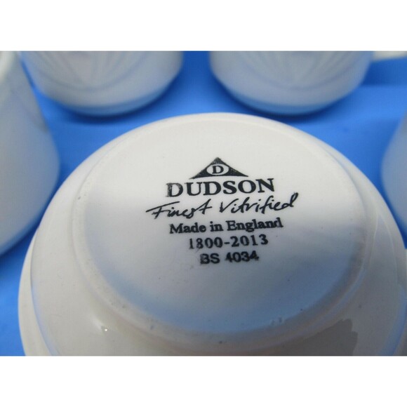 Dudson Olympus White Coffee Cups Bundle of 5 - Picture 11 of 12